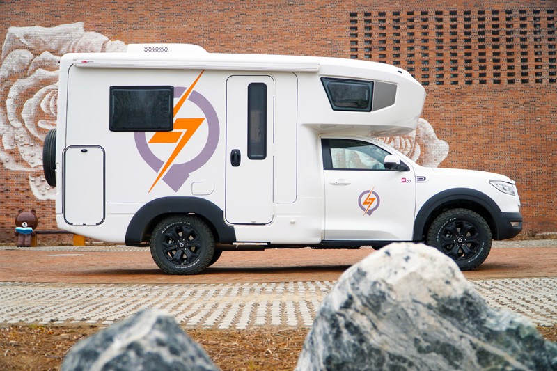 北京房車展，自由炮房車亮相